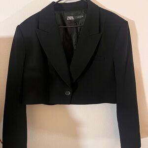 Zara Women's Elegant Black Blazer